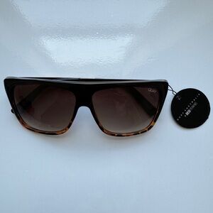 Quay Australia X Desi Perkins OTL II Tortoise Brown Sunglasses New in Case!